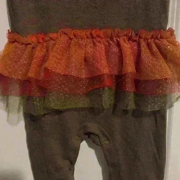 Thanksgiving Way to Celebrate Onesie 12 month Outfit Turkey Tutu 🦃 - Picture 5 of 6